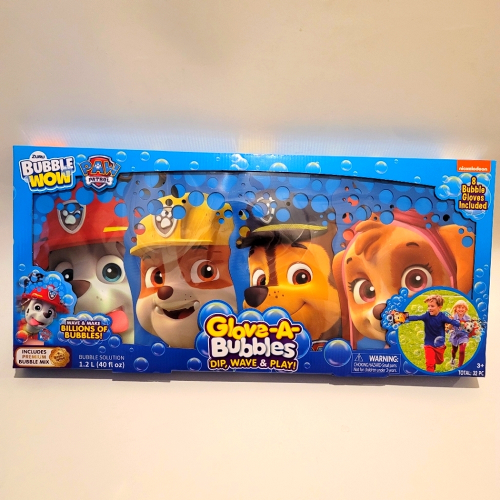 Paw Patrol Party for 8 BubbleGloves&Mix